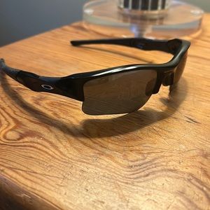 Oakley Black Frames Graphite Lenses Good Shape